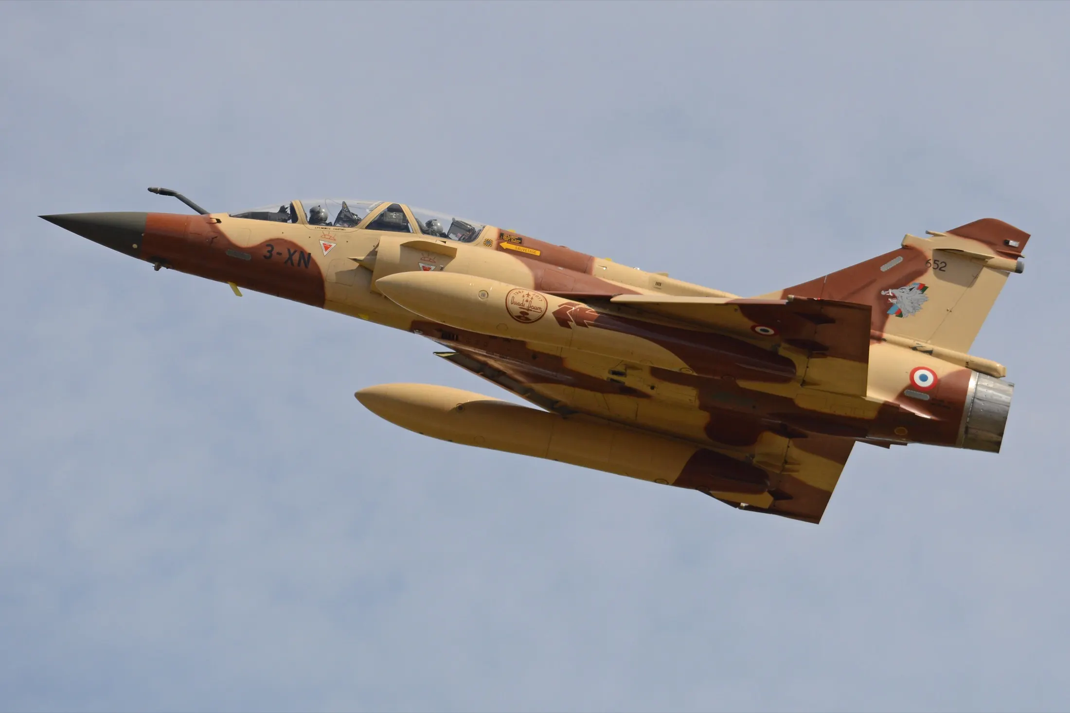 Mirage 2000D de l’escadron Ardennes basé à Nancy